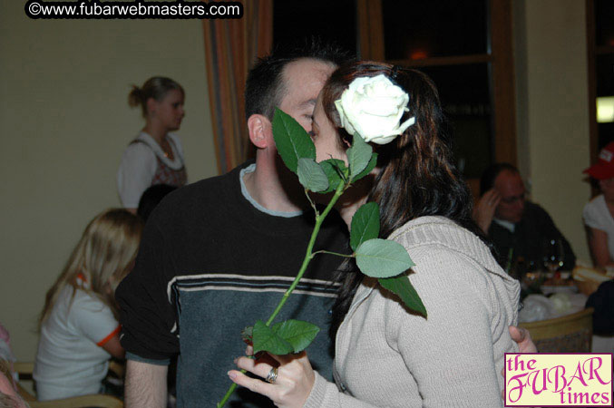 Dinner in Hotel Restaurant Wednesday Night