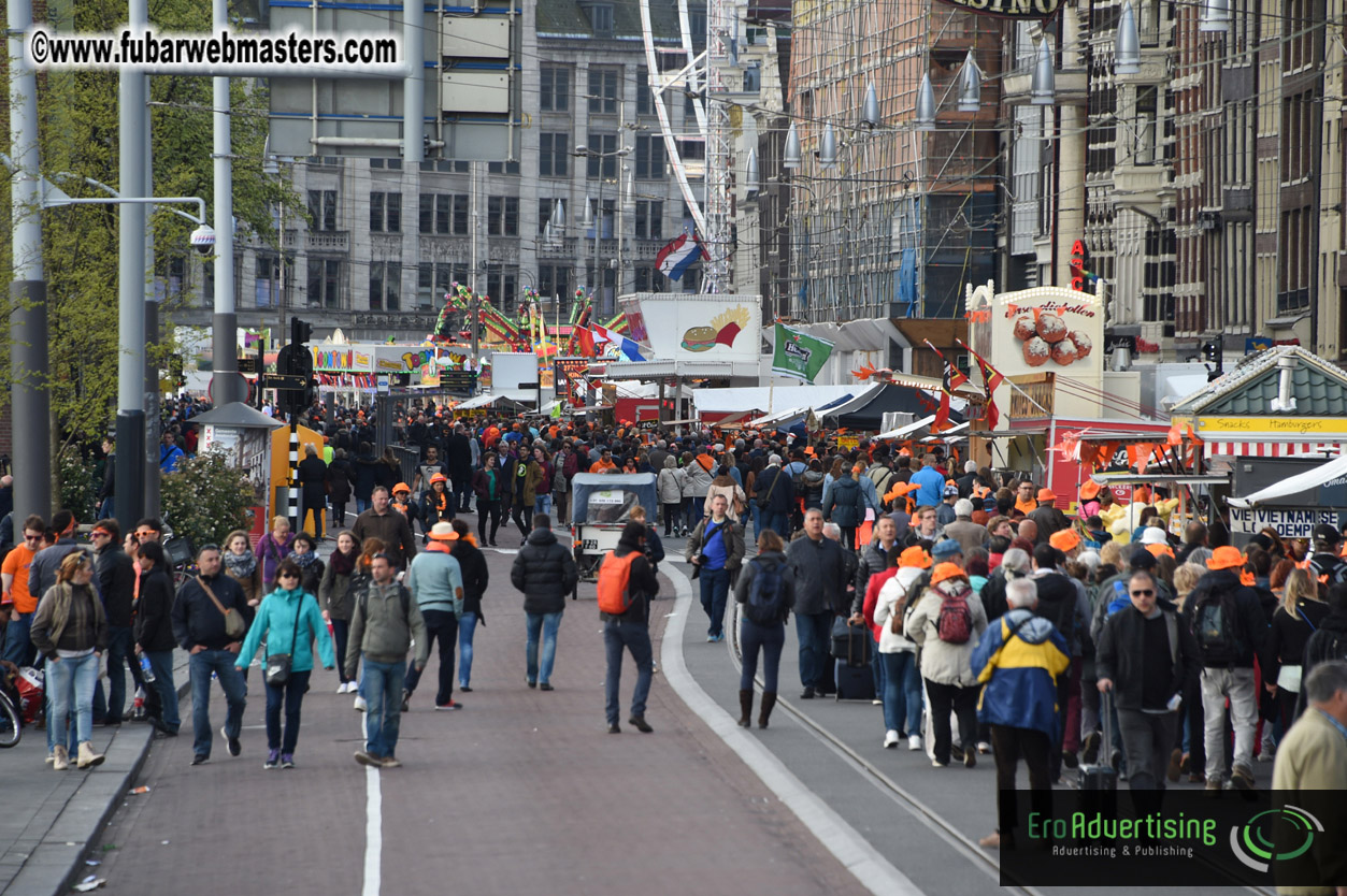 Kings Day in Amsterdam