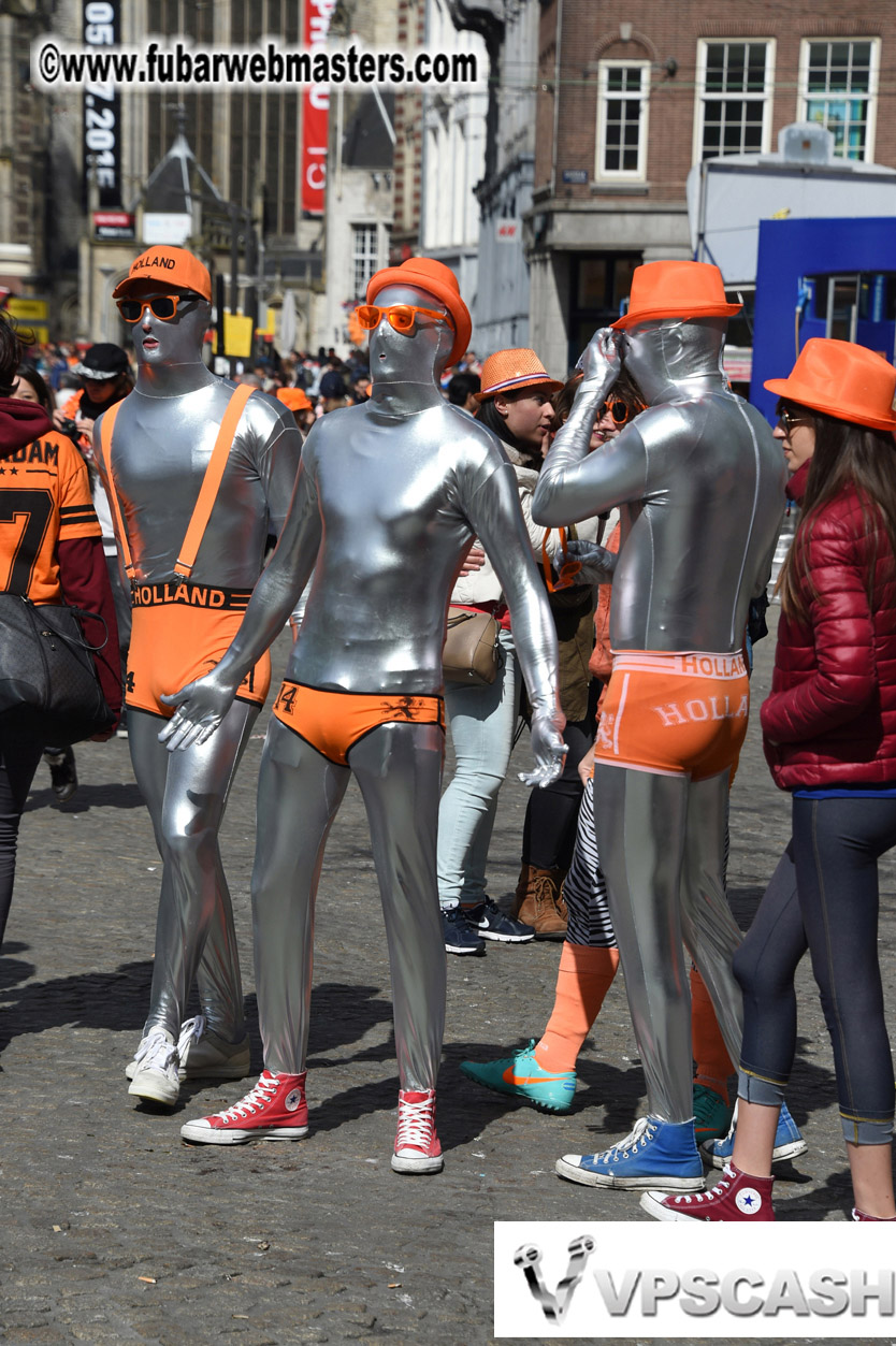 Kings Day in Amsterdam