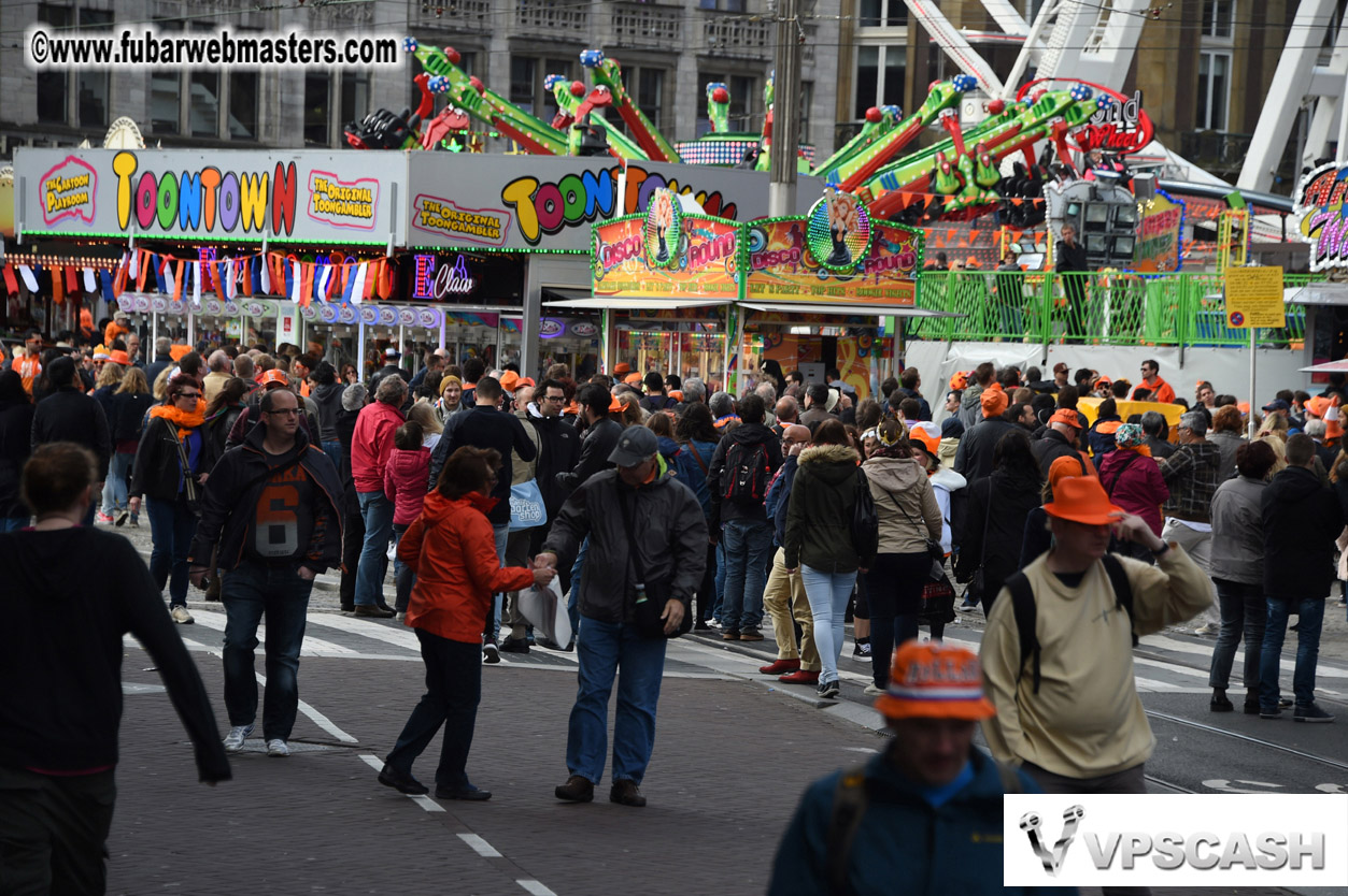 Kings Day in Amsterdam