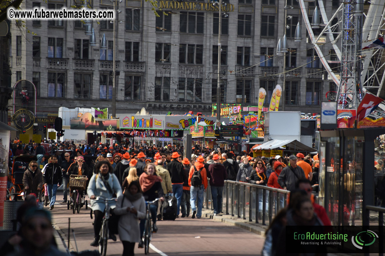 Kings Day in Amsterdam