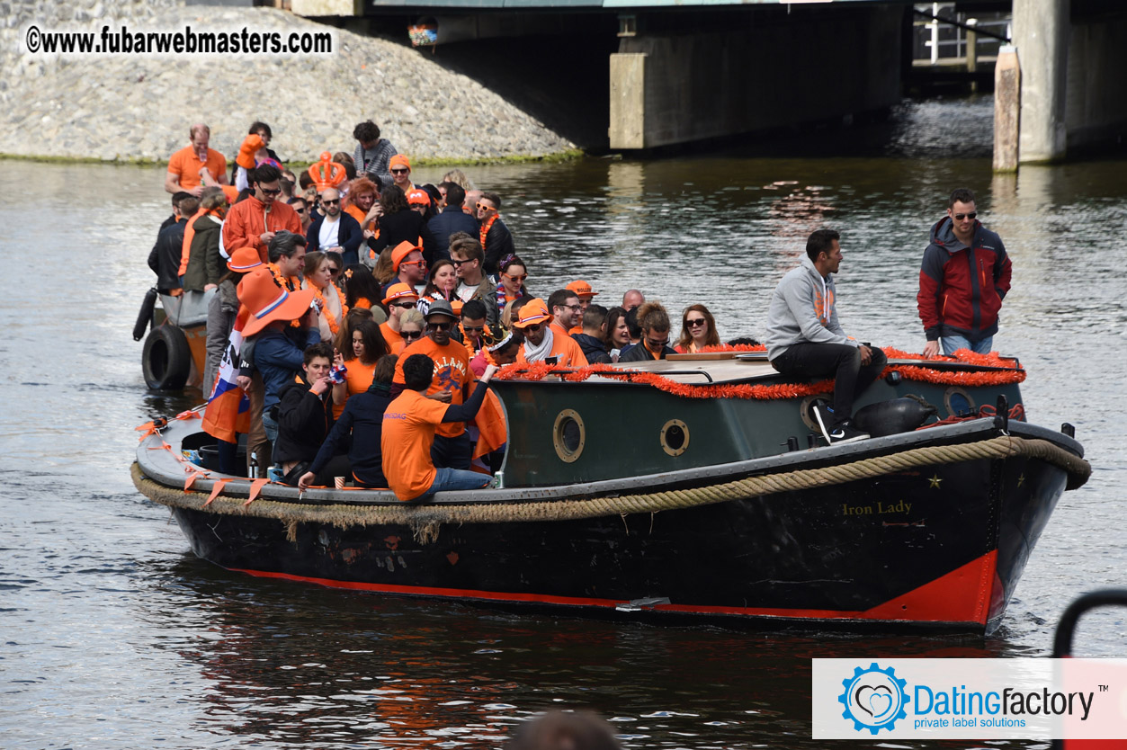 Kings Day in Amsterdam