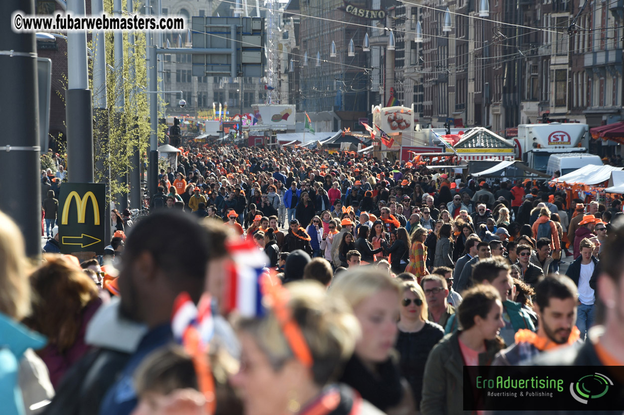 Kings Day in Amsterdam
