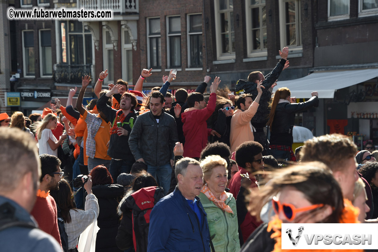 Kings Day in Amsterdam