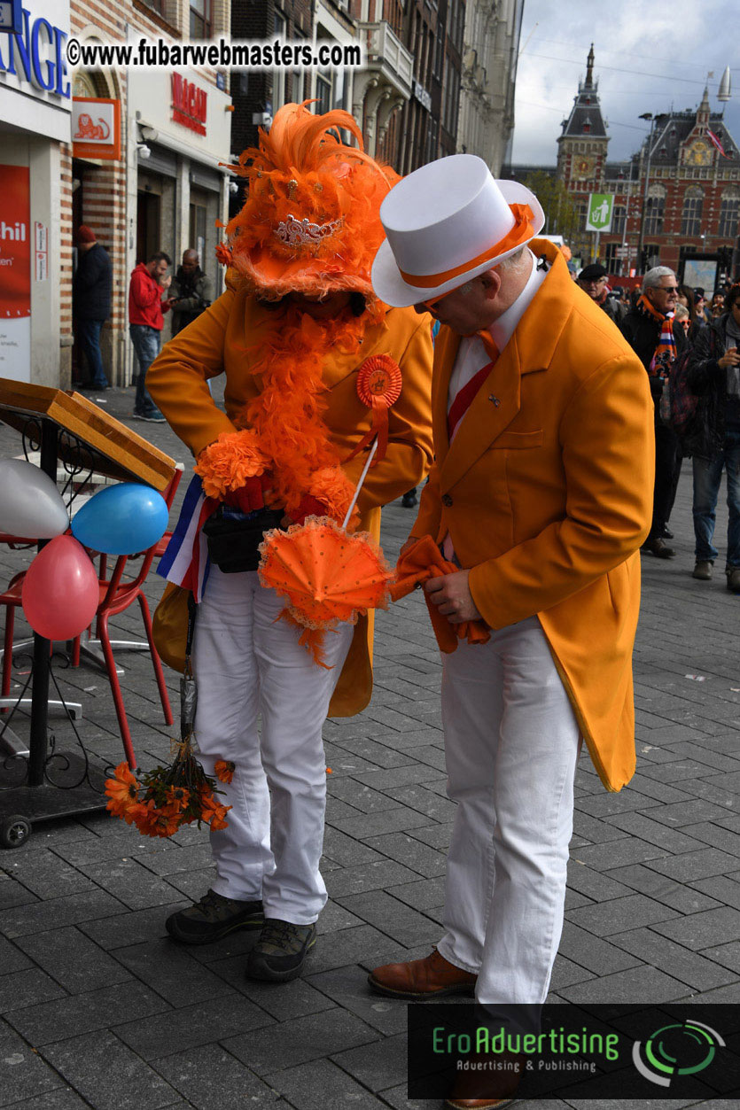 Kings Day in Amsterdam