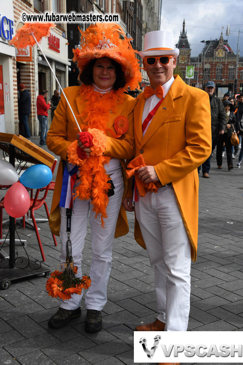 Kings Day in Amsterdam
