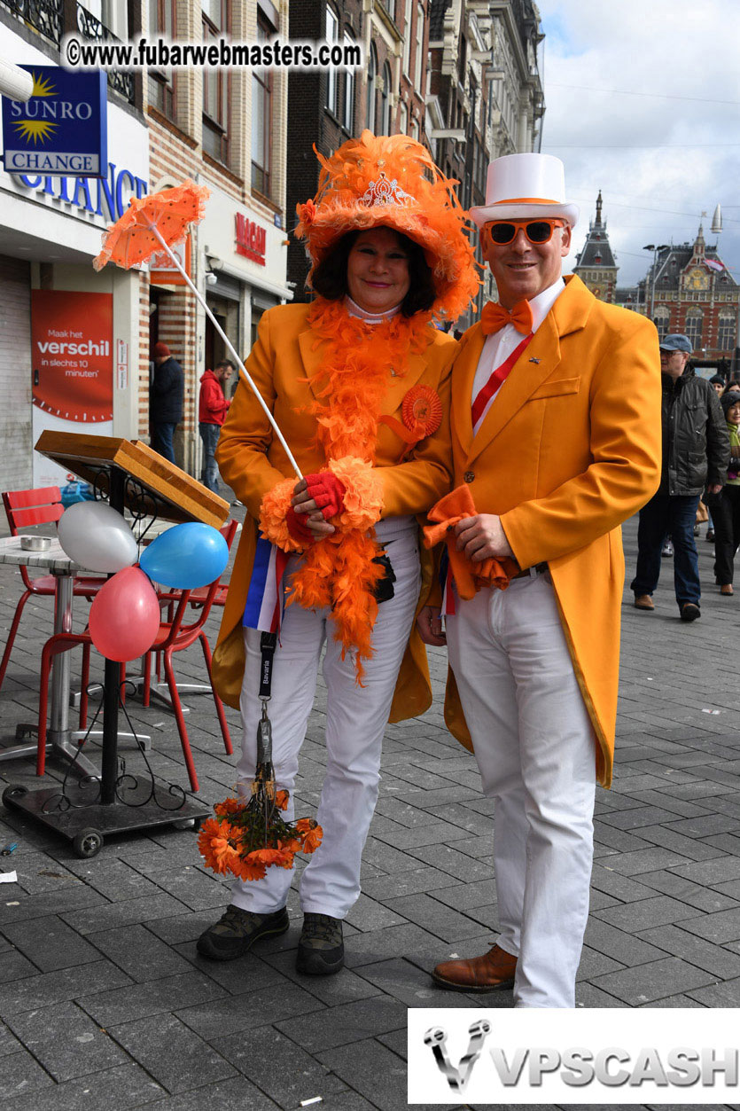 Kings Day in Amsterdam