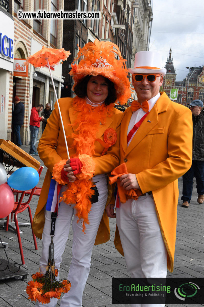 Kings Day in Amsterdam