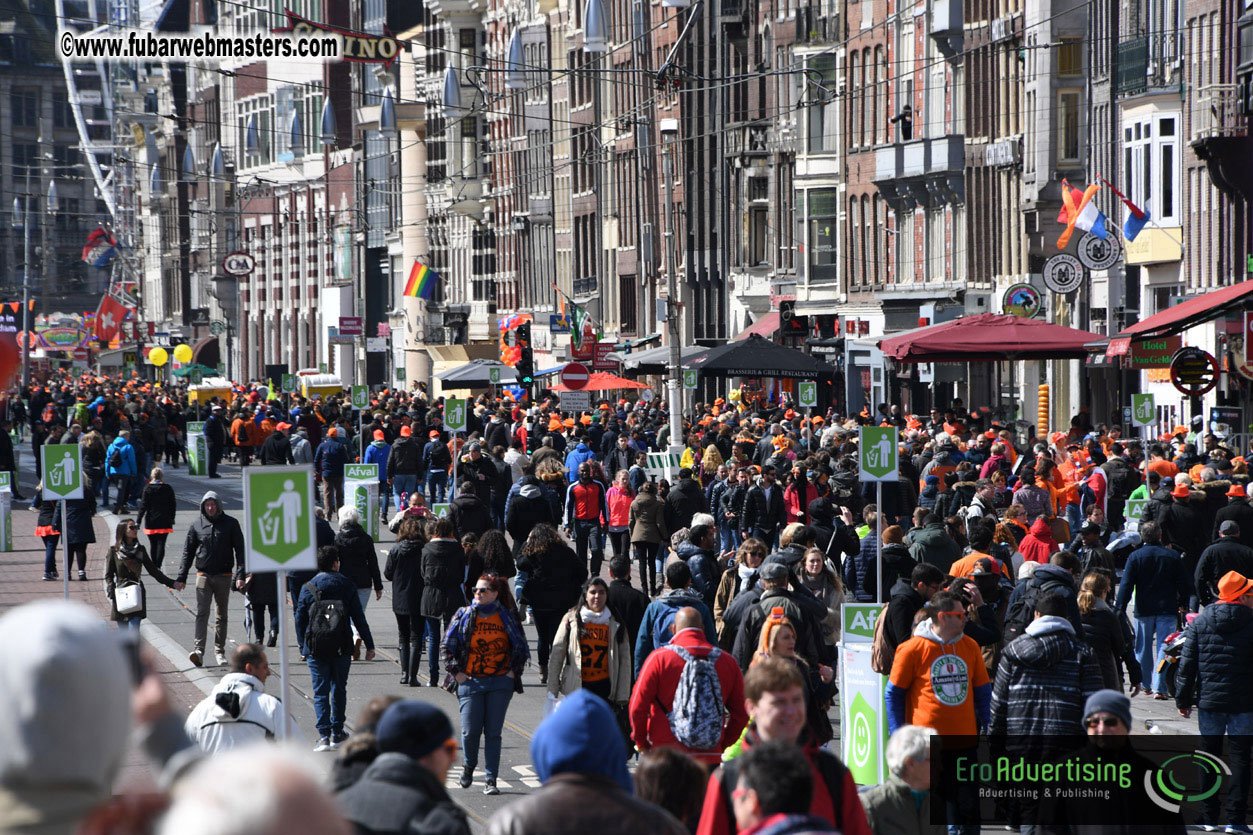 Kings Day in Amsterdam