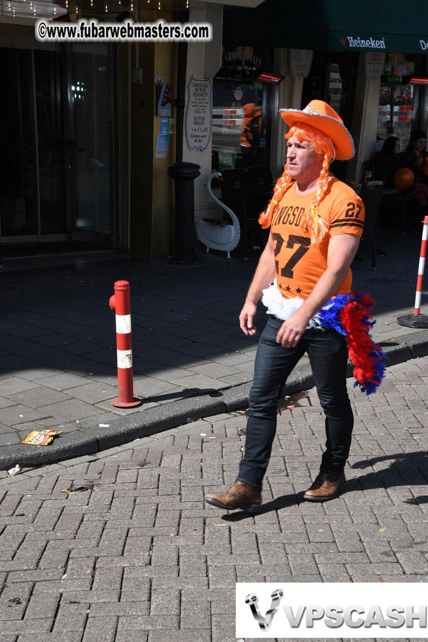 Kings Day in Amsterdam