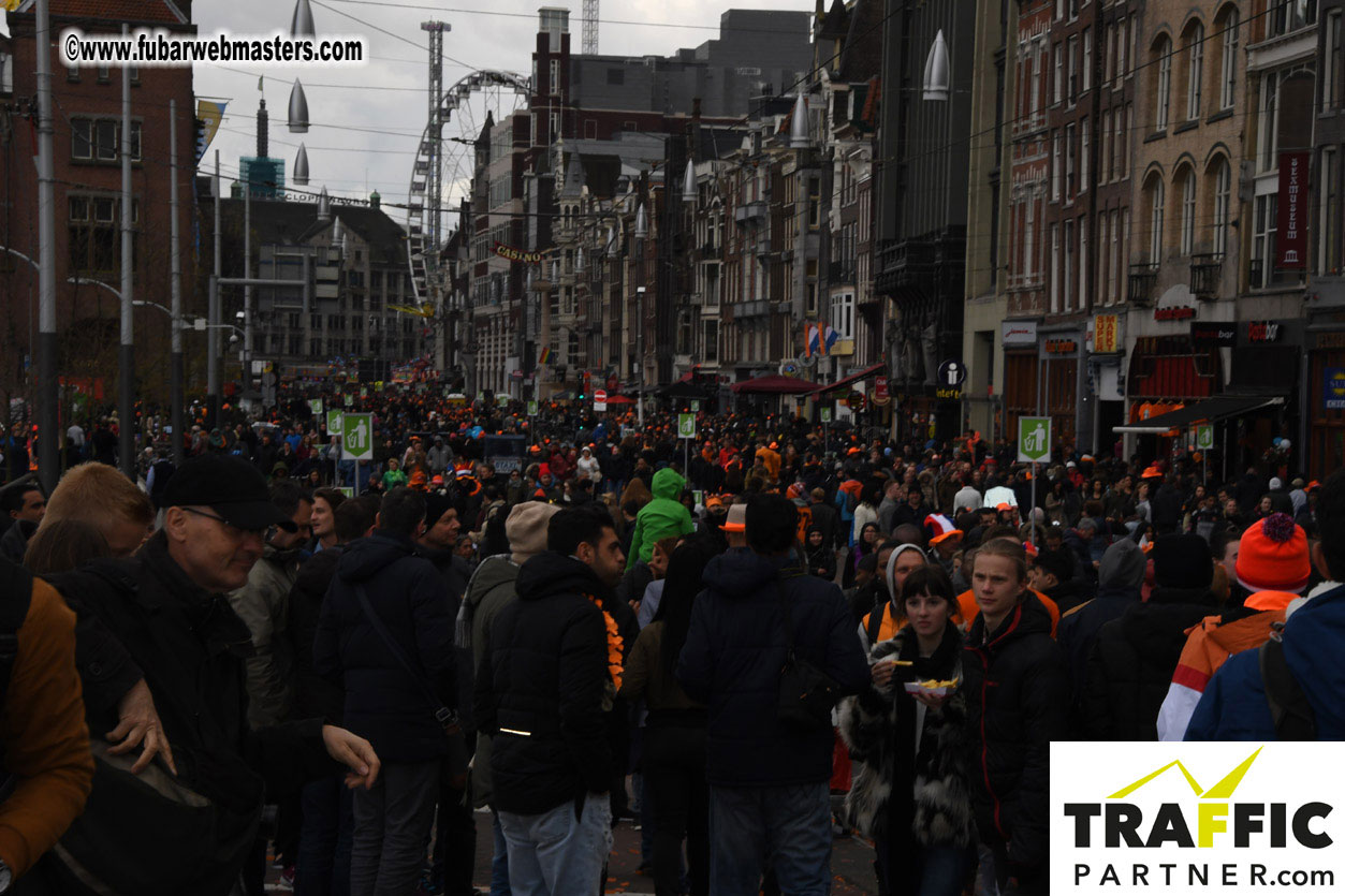 Kings Day in Amsterdam