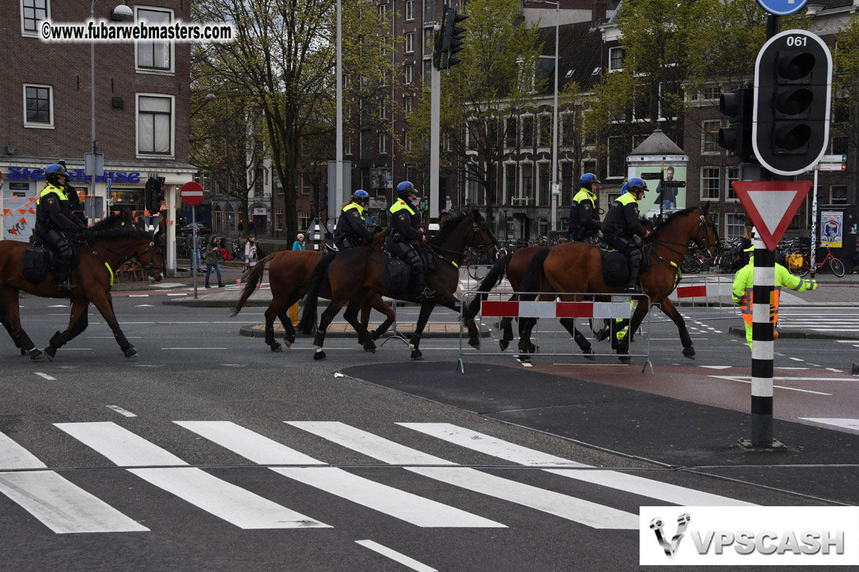 Kings Day in Amsterdam