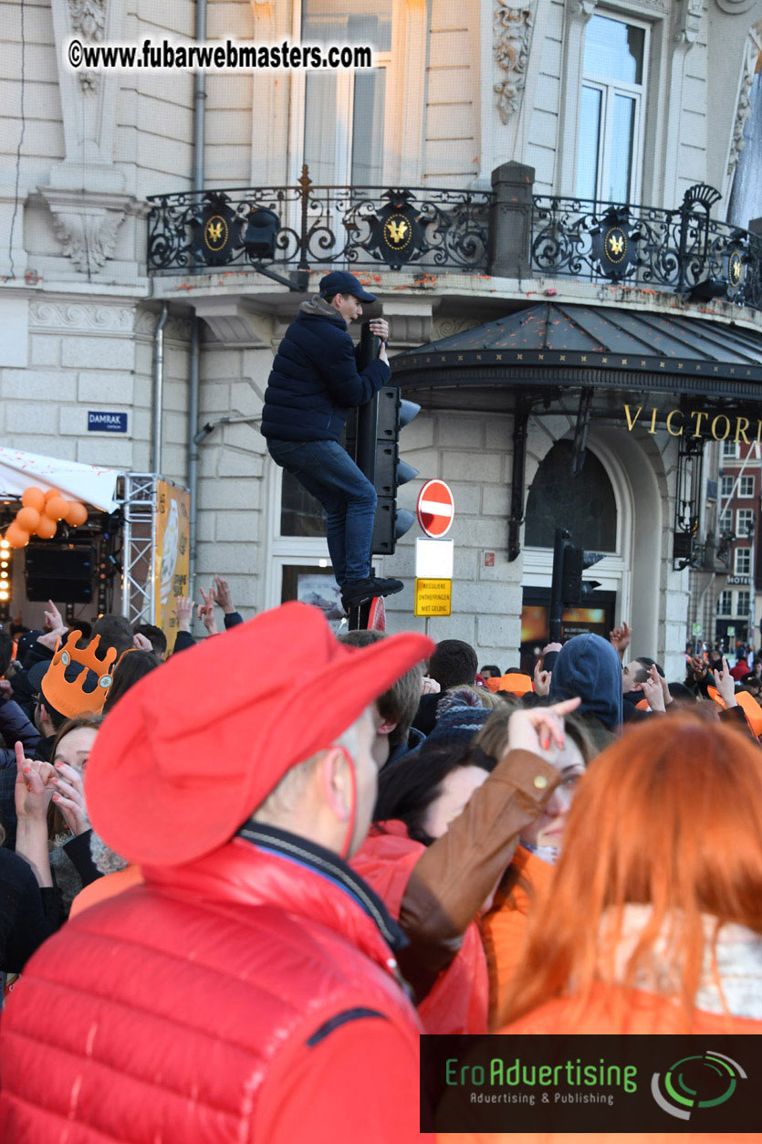 Kings Day in Amsterdam