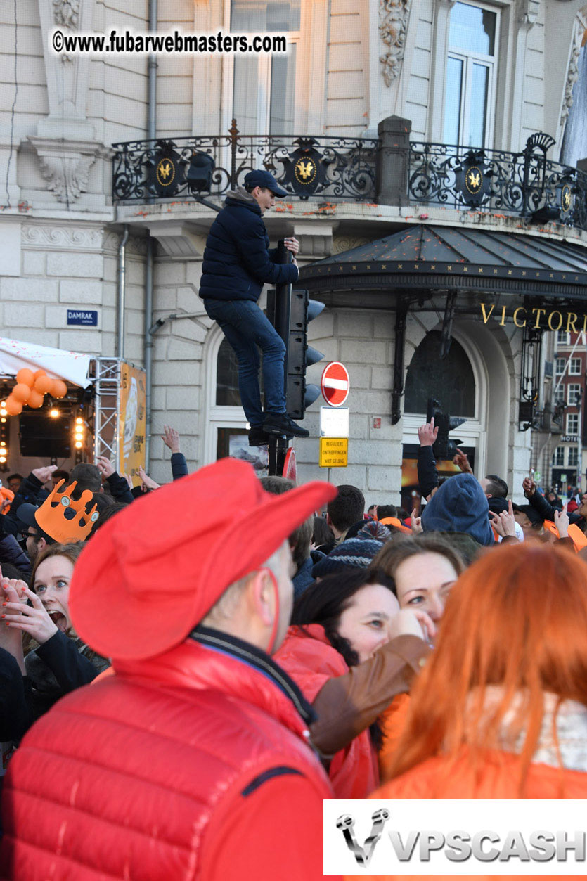 Kings Day in Amsterdam