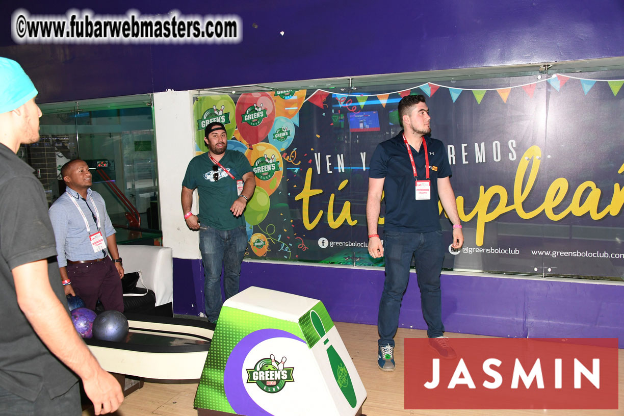 Bowling networking party 