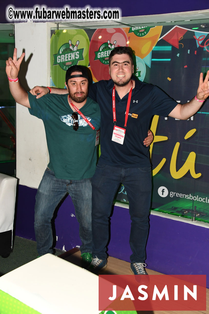 Bowling networking party 