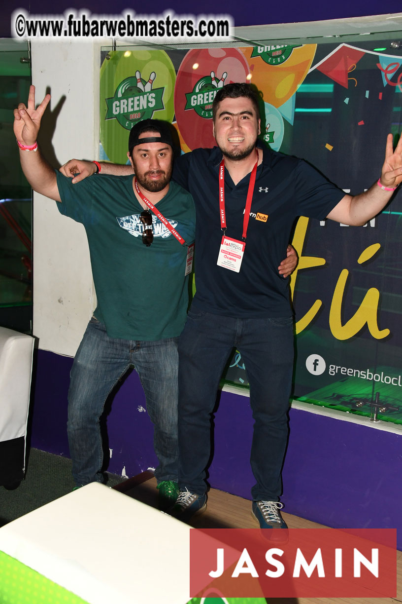 Bowling networking party 