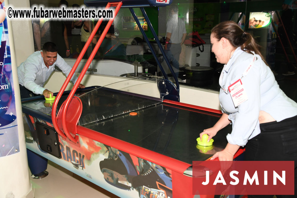 Bowling networking party 