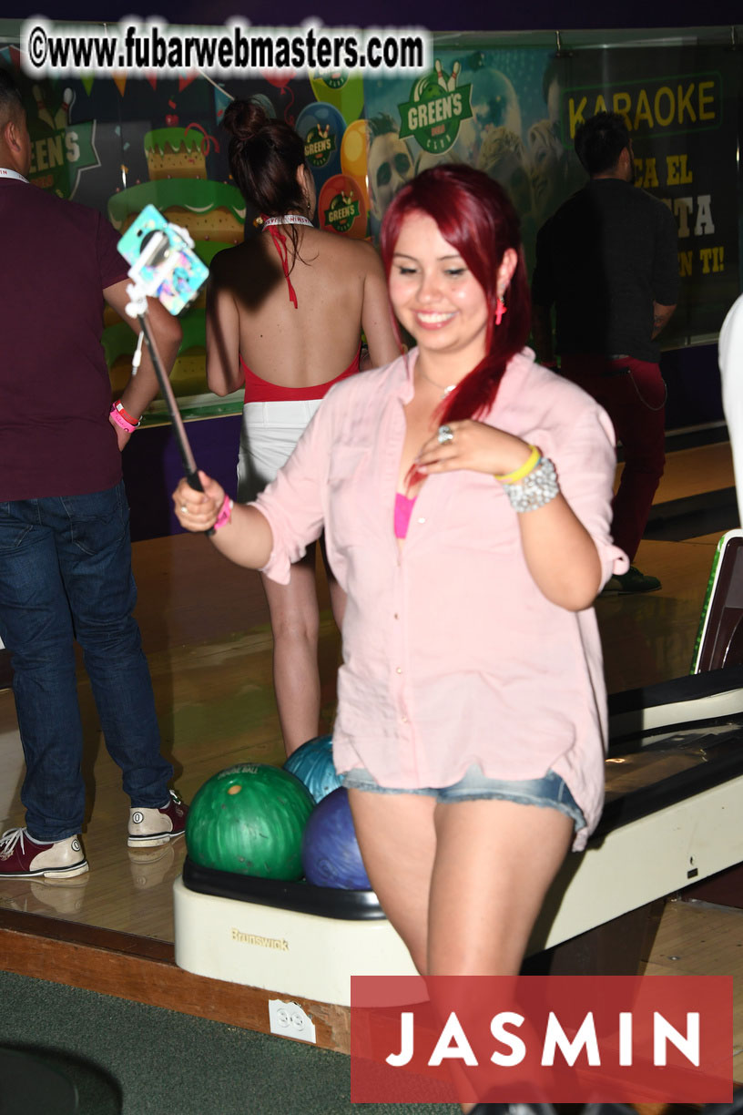 Bowling networking party 