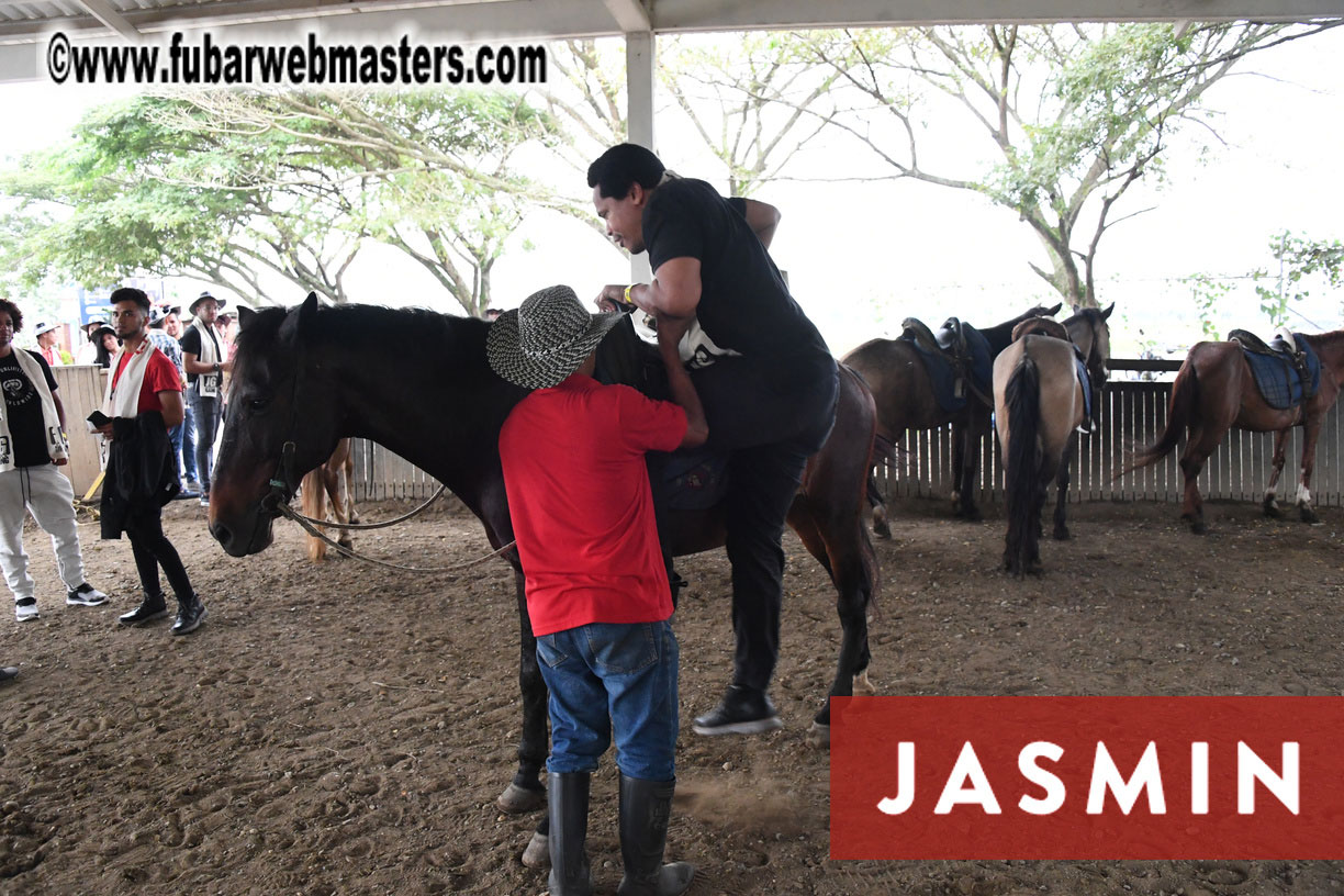 Colunbian Style Horseback Riding Tour