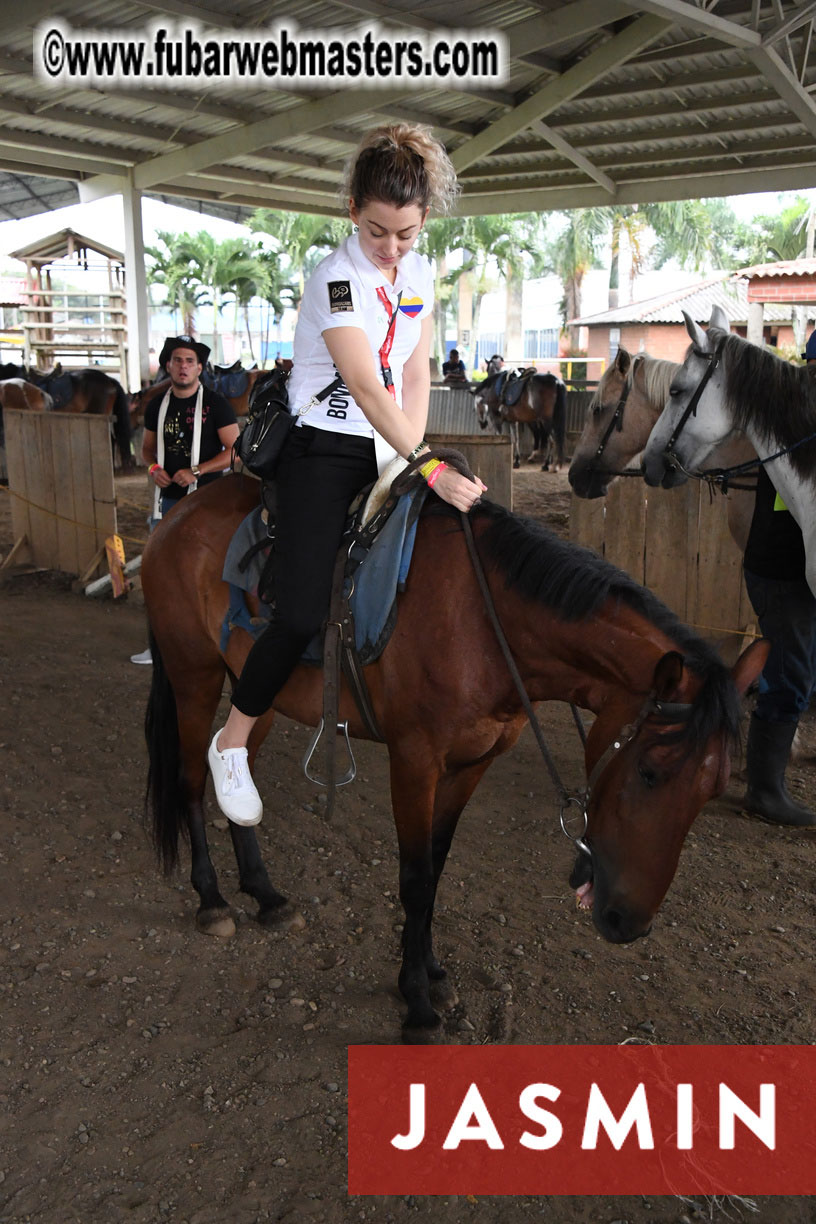 Colunbian Style Horseback Riding Tour