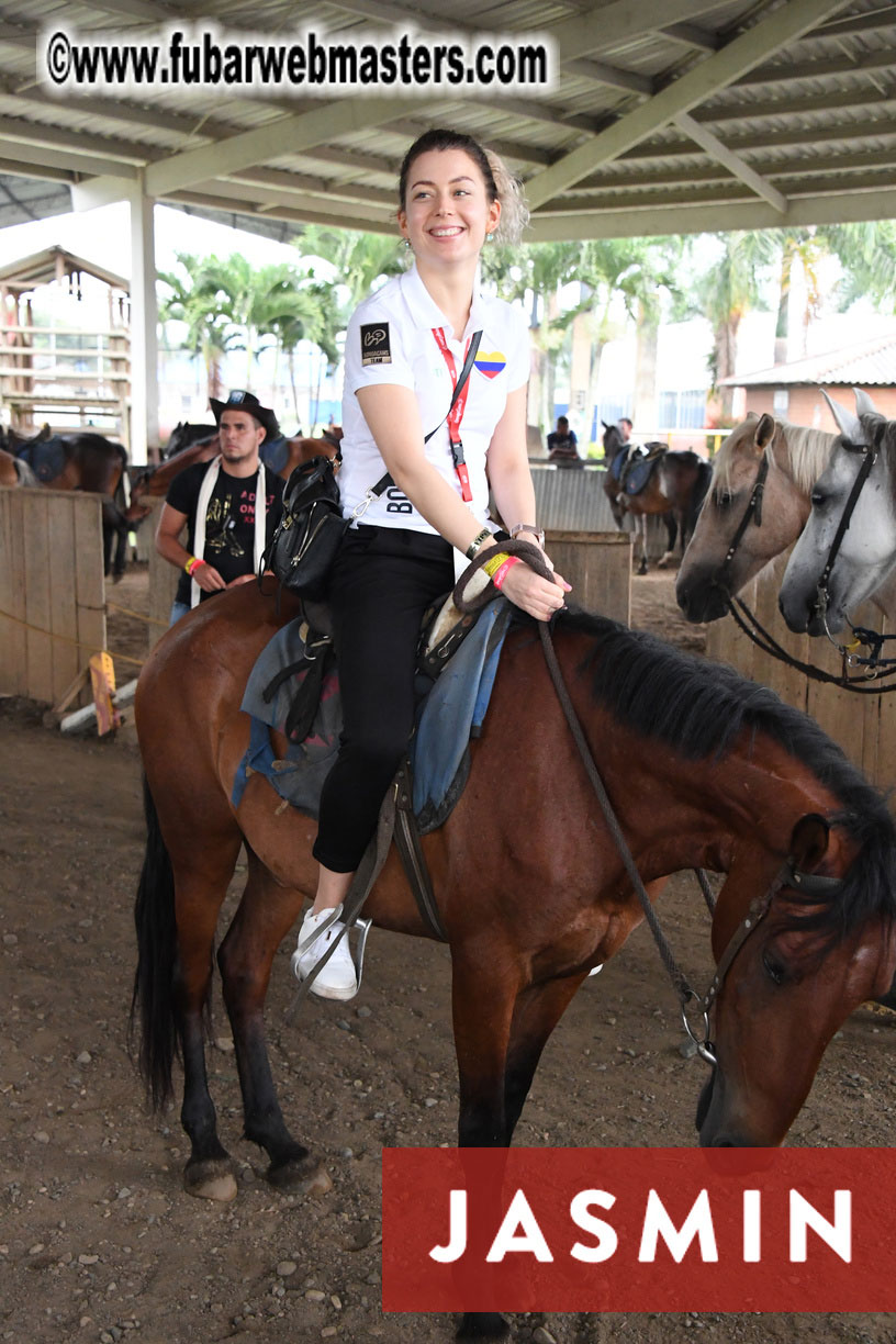 Colunbian Style Horseback Riding Tour