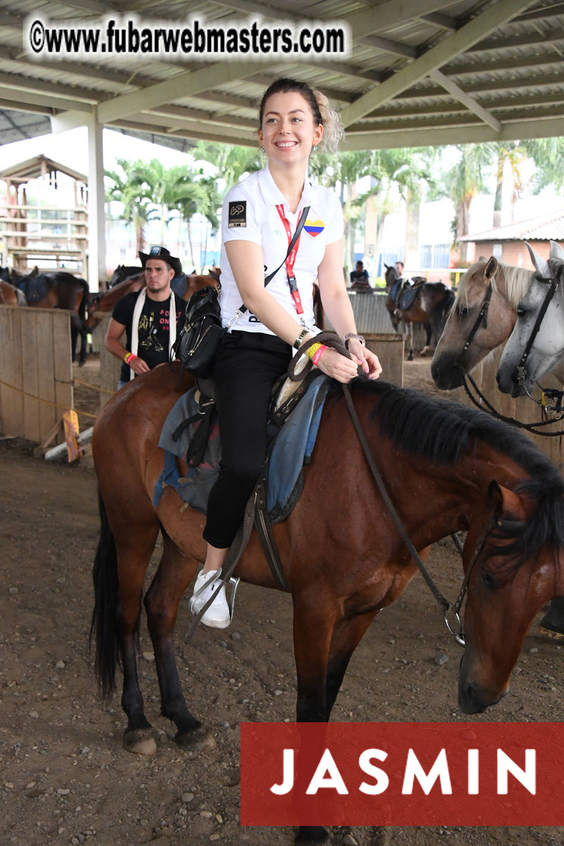 Colunbian Style Horseback Riding Tour
