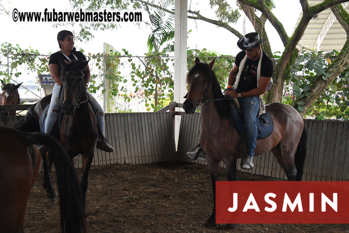 Colunbian Style Horseback Riding Tour