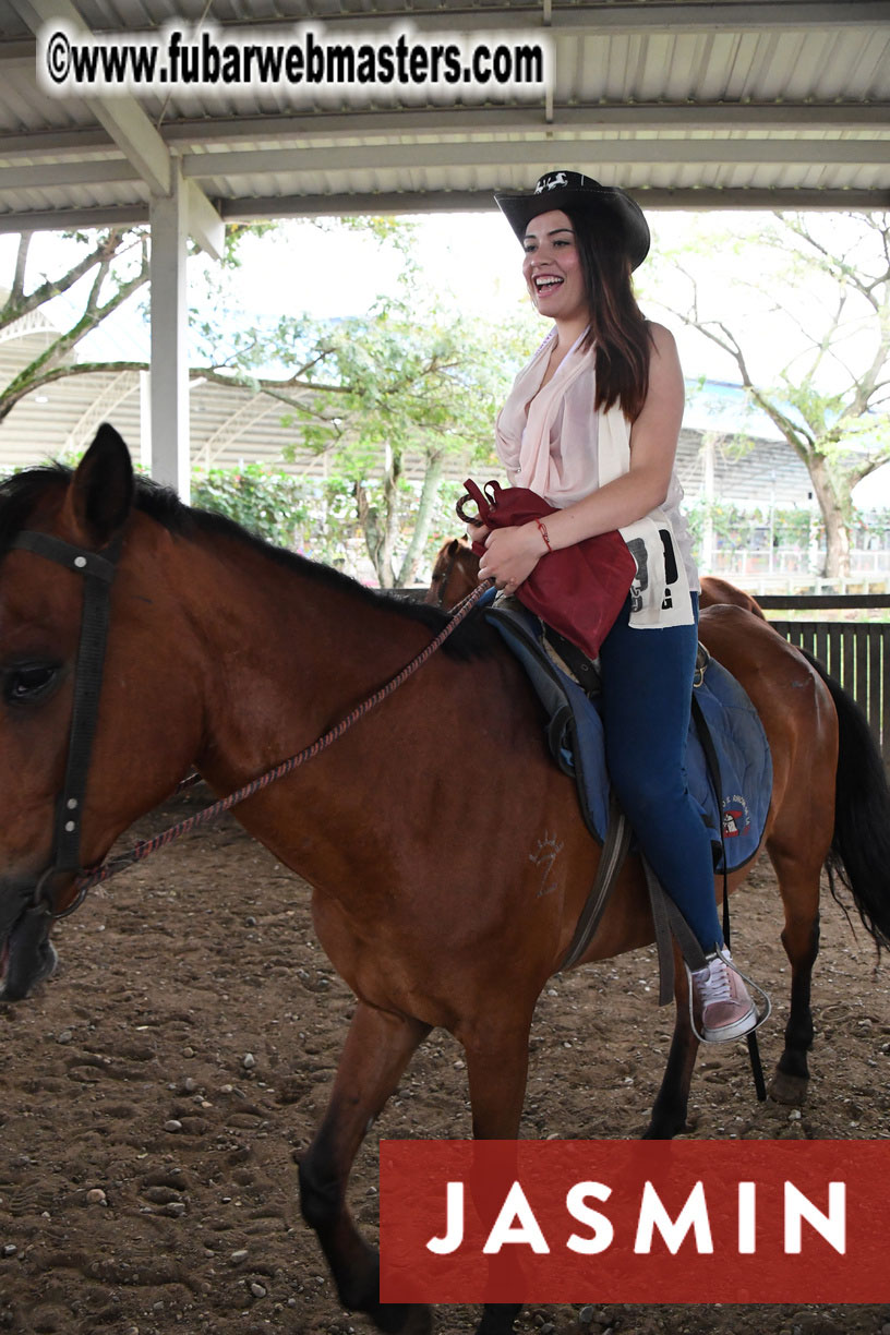 Colunbian Style Horseback Riding Tour