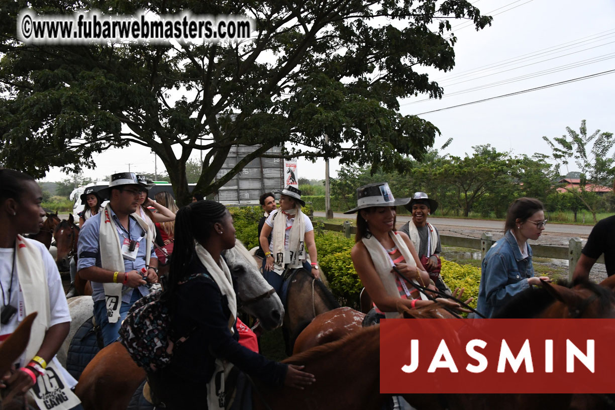 Colunbian Style Horseback Riding Tour