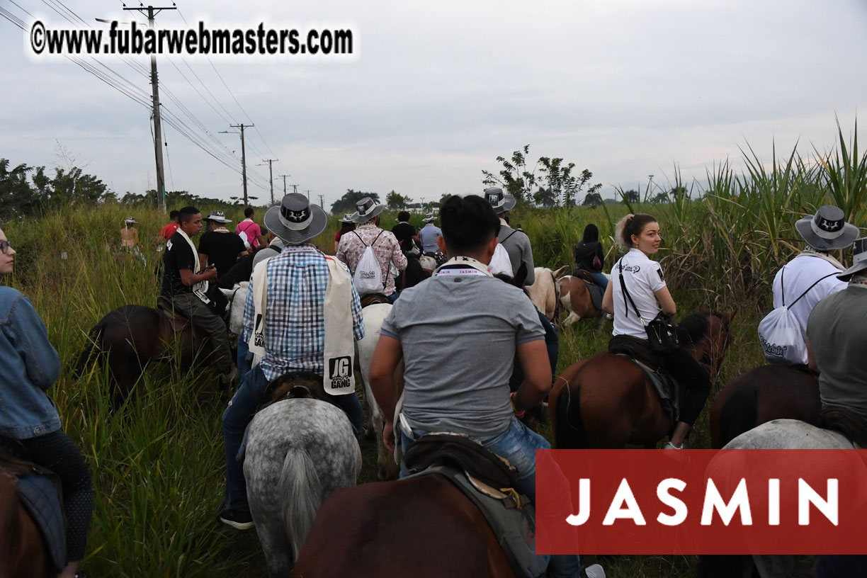 Colunbian Style Horseback Riding Tour