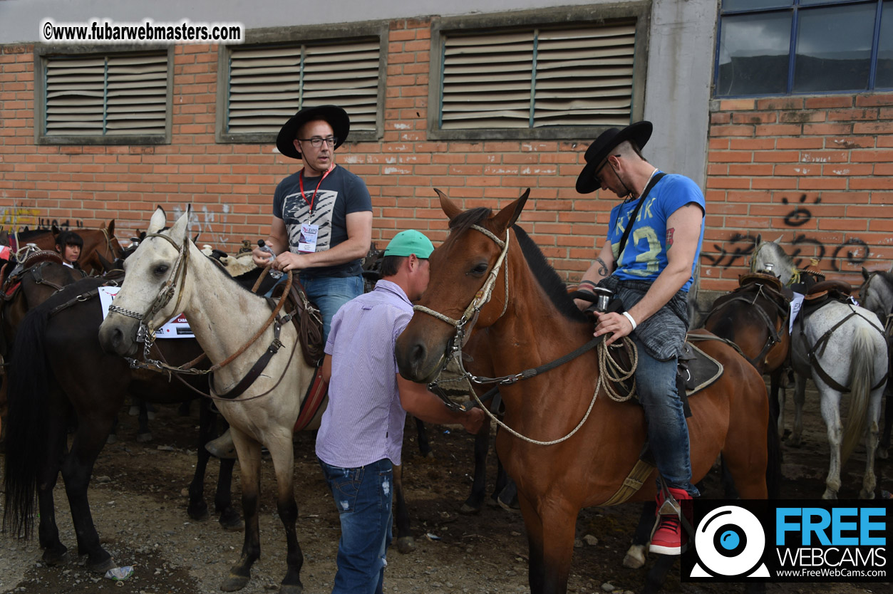 Horseback Riding Colombian style tour