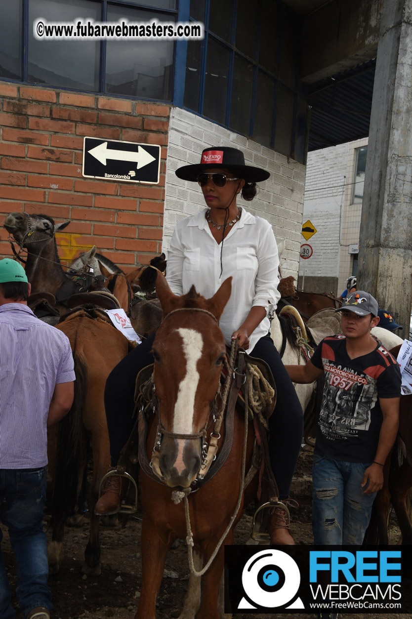Horseback Riding Colombian style tour