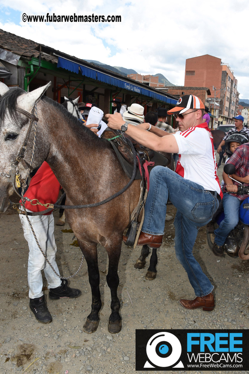 Horseback Riding Colombian style tour