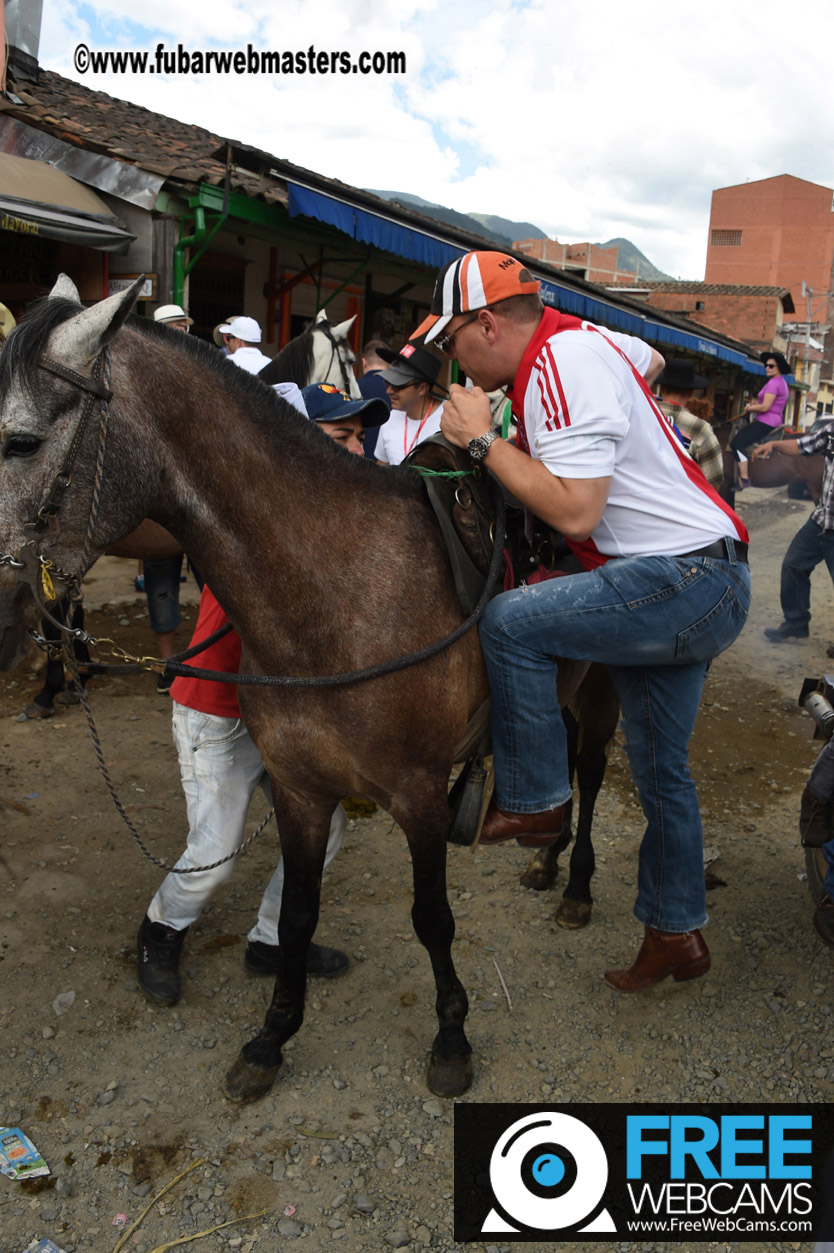 Horseback Riding Colombian style tour