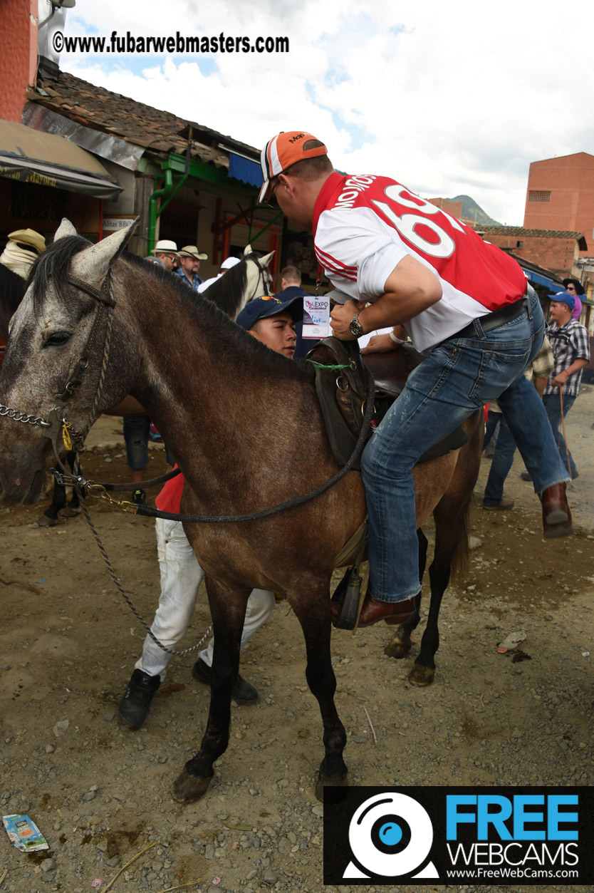 Horseback Riding Colombian style tour