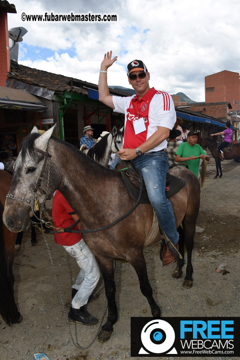Horseback Riding Colombian style tour