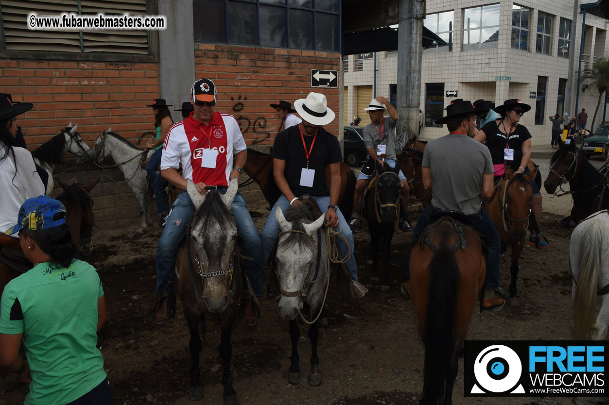 Horseback Riding Colombian style tour