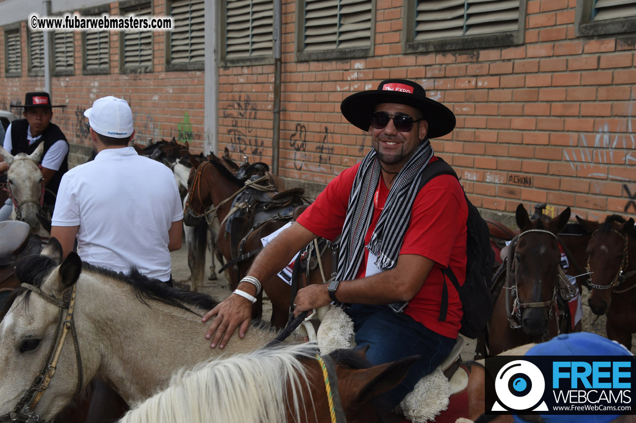 Horseback Riding Colombian style tour