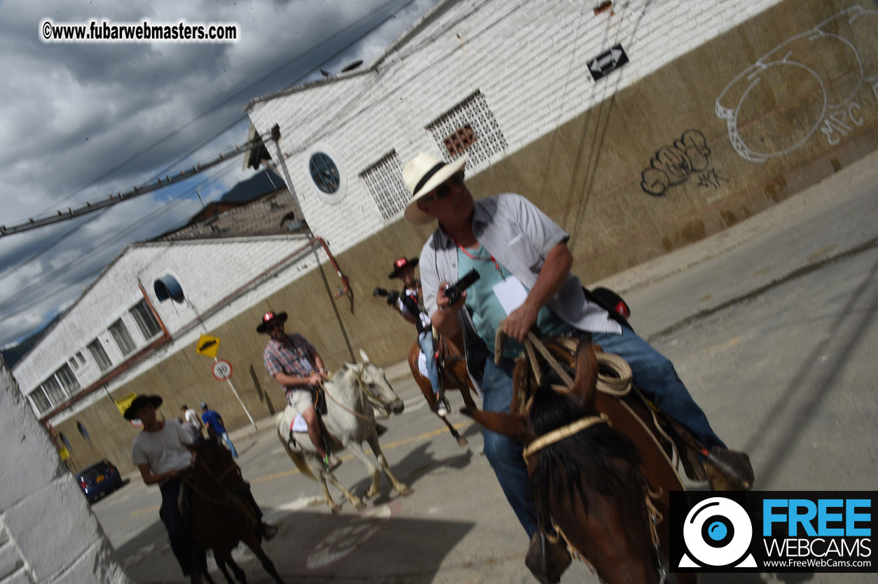 Horseback Riding Colombian style tour