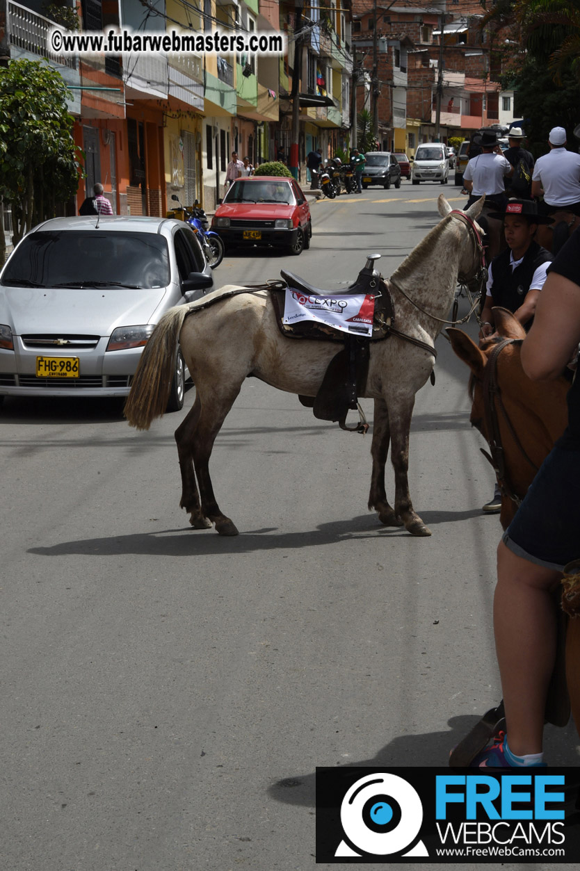 Horseback Riding Colombian style tour