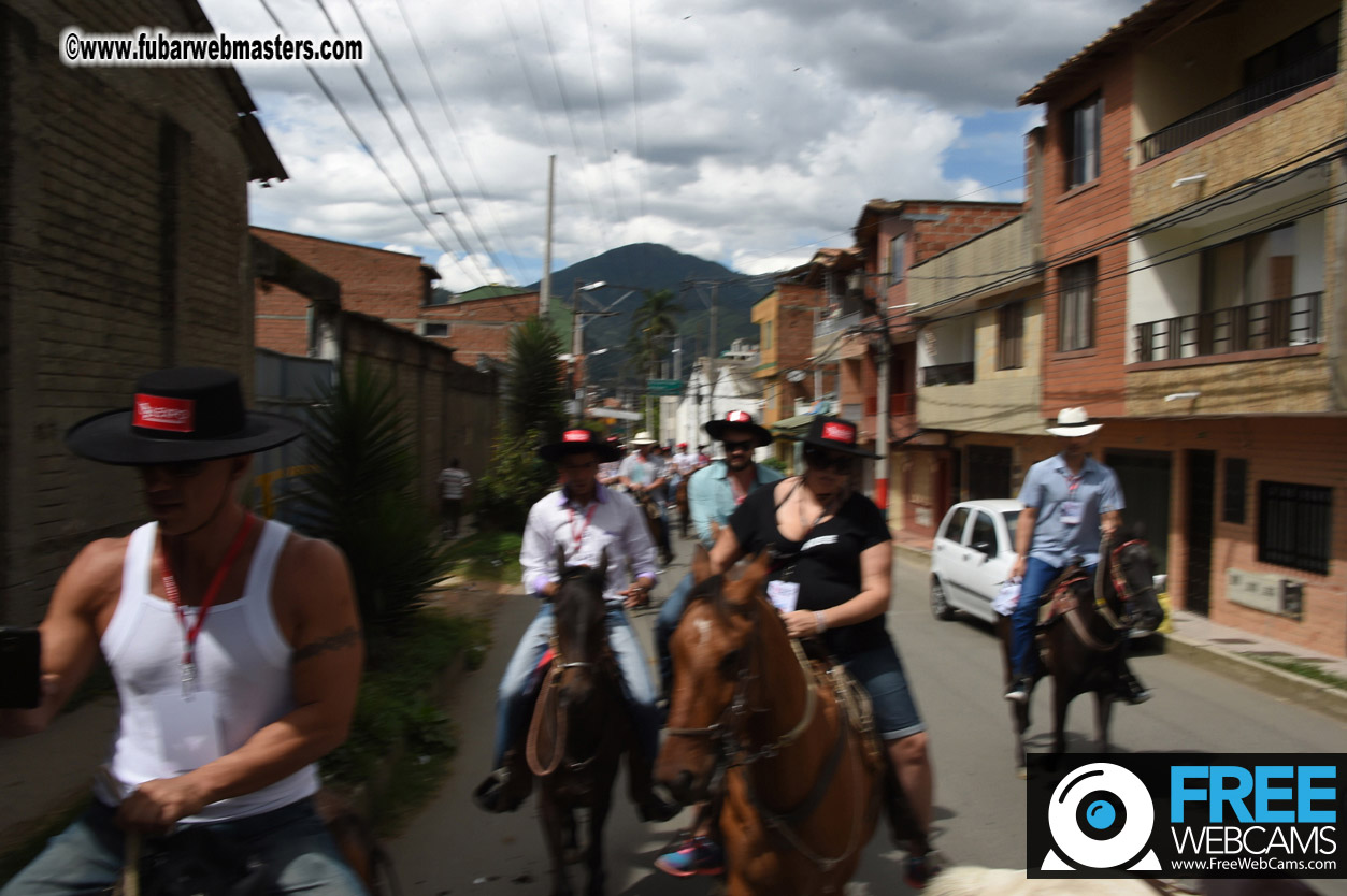 Horseback Riding Colombian style tour
