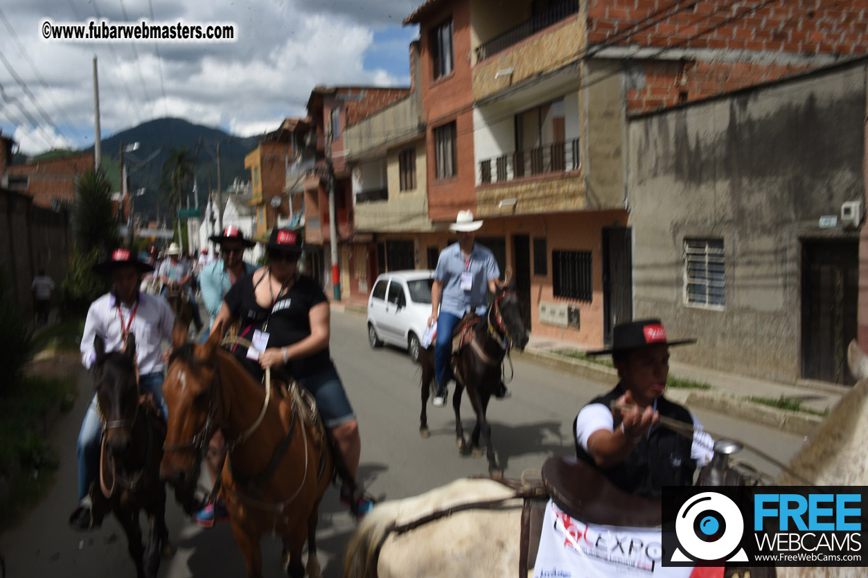 Horseback Riding Colombian style tour