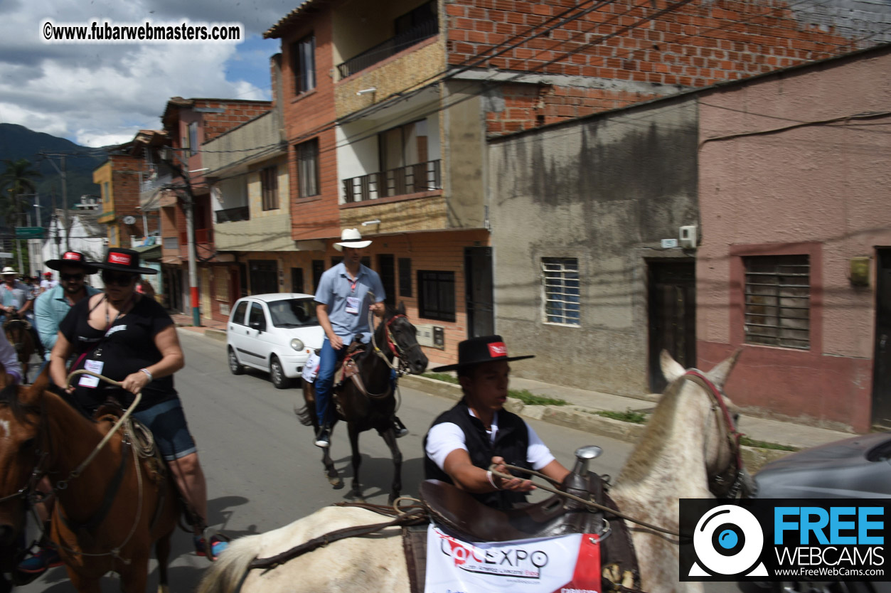Horseback Riding Colombian style tour
