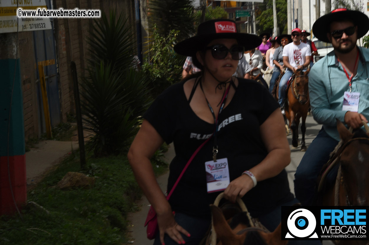Horseback Riding Colombian style tour