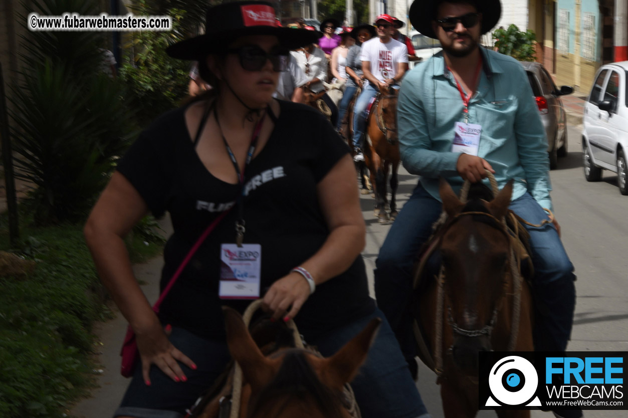 Horseback Riding Colombian style tour