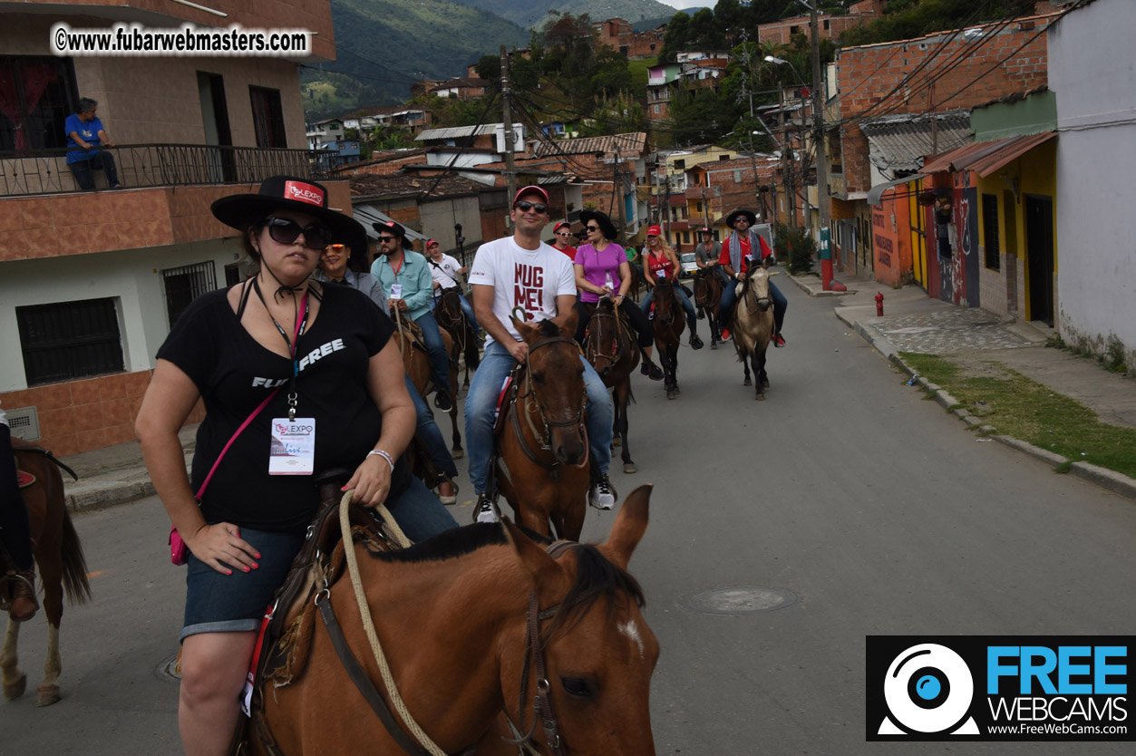Horseback Riding Colombian style tour