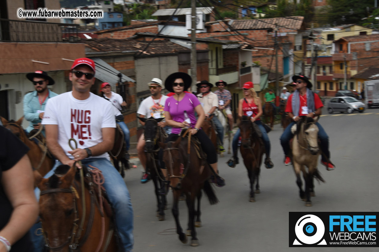 Horseback Riding Colombian style tour