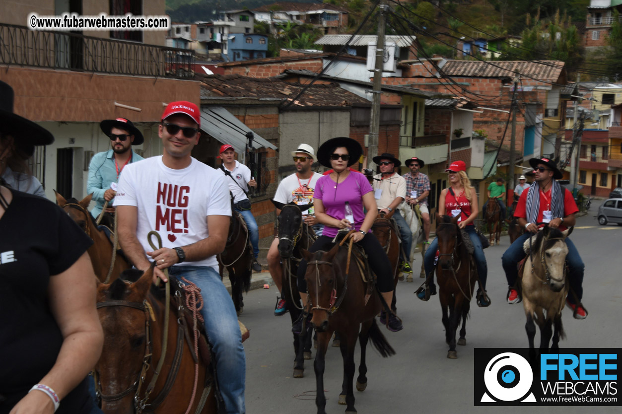 Horseback Riding Colombian style tour