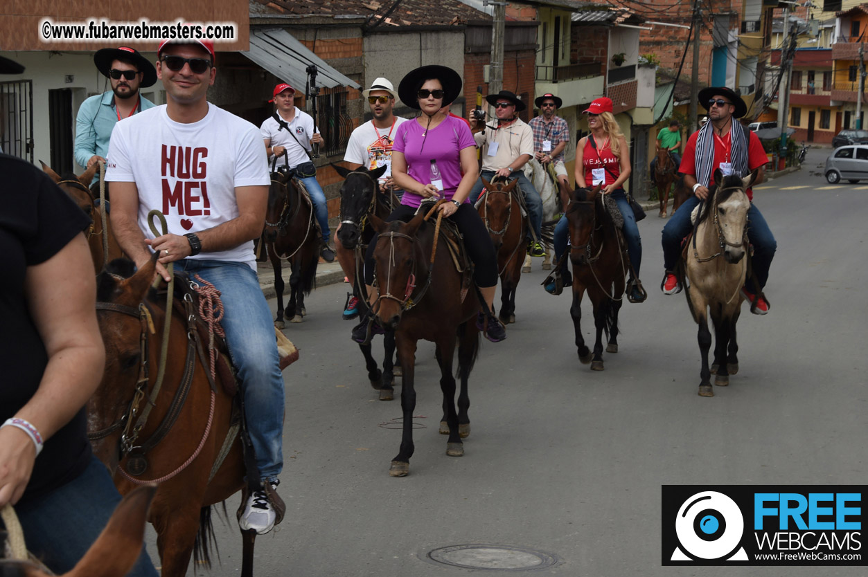 Horseback Riding Colombian style tour